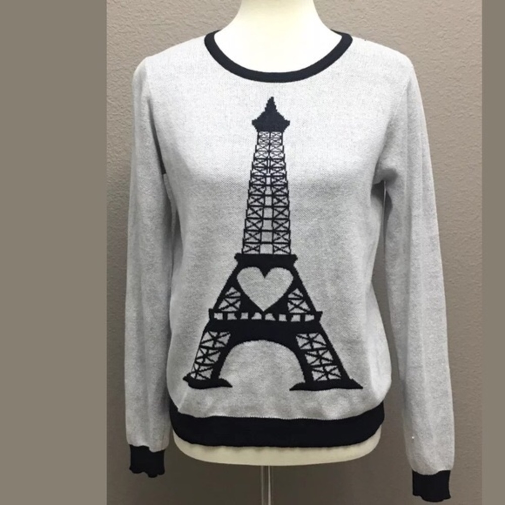 Forever 21 Eiffel Tower Sweater
